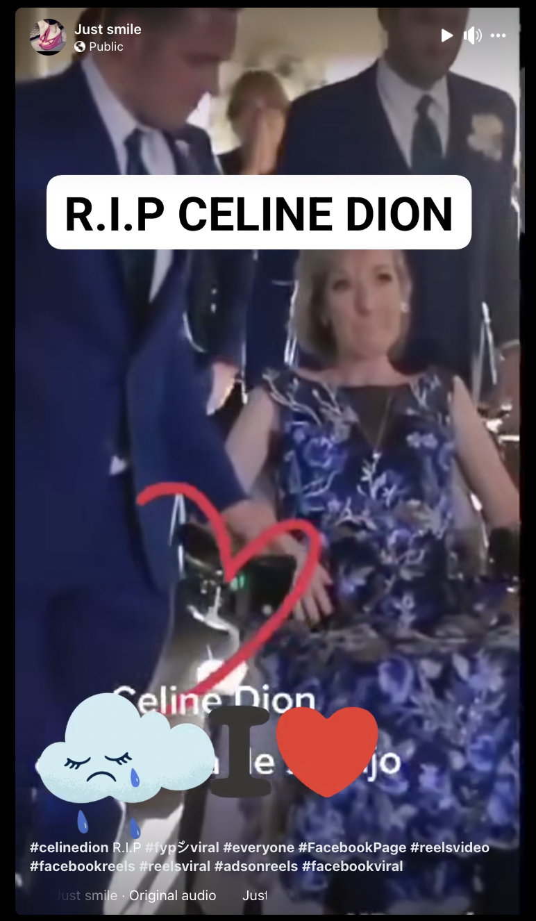 Fact Check Celine Dion Did Not Die In Early May 2023 She Canceled Her Performances Lead